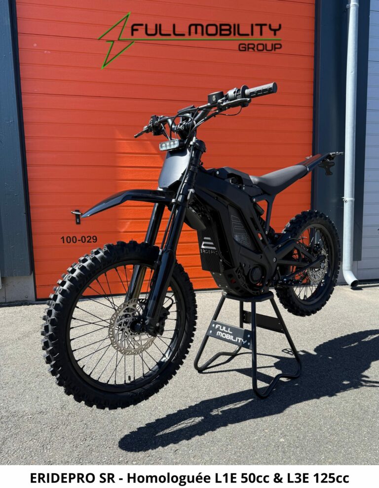 E RIDE PRO SR Homologuée L1E 50cc & L3E 125cc