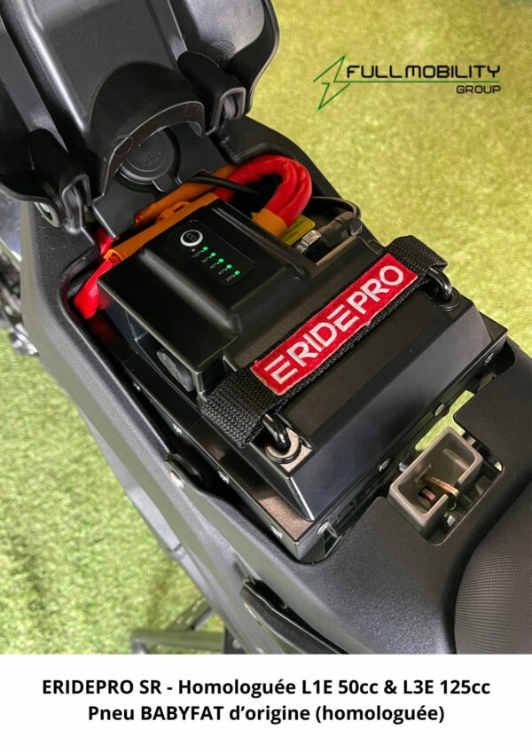 ERIDEPRO SR Homologuée batterie ERIDE PRO