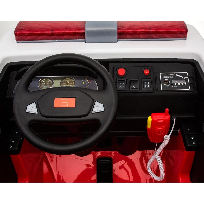 Mini camion de pompier électrique enfant 12V XTRM 81 – Image 5