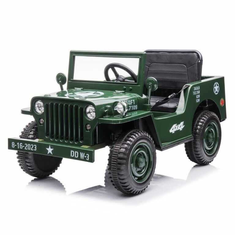 Mini voiture électrique JEEP WILLYS 1 place enfant 12V XTRM 81