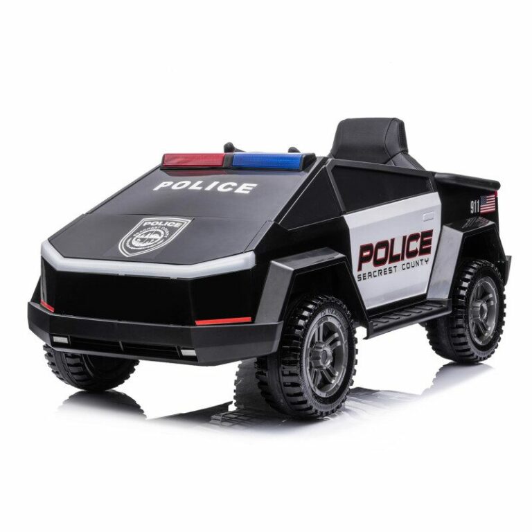 Voiture électrique enfant Police Cybertruck 12V
