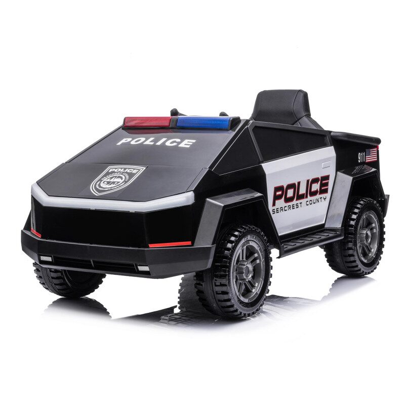 Voiture électrique enfant Police Cybertruck 12V