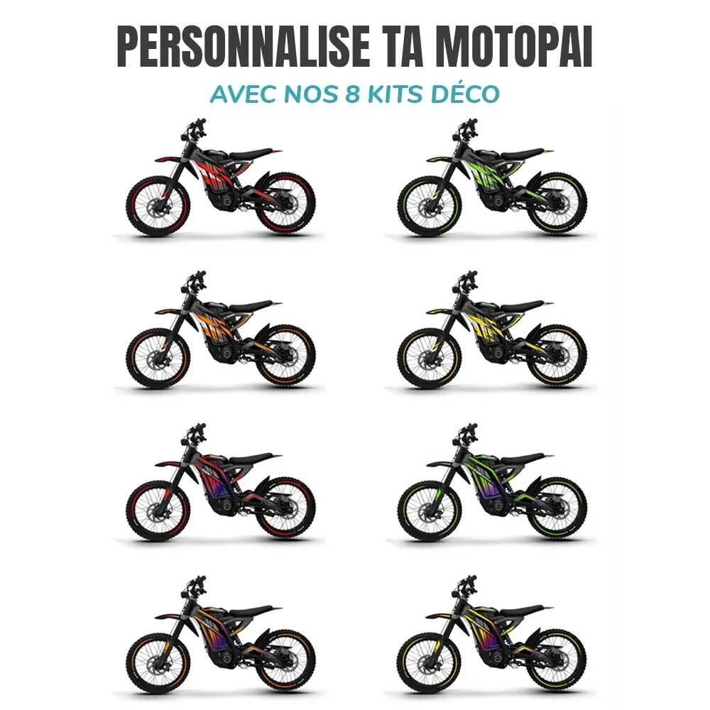 Moto électrique MOTOPAI L1E 50cc