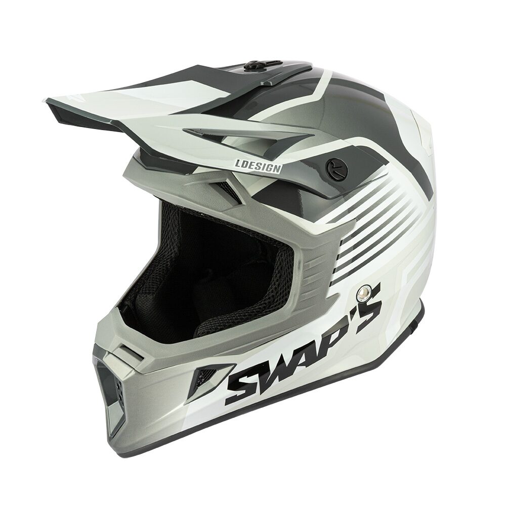 Casque SWAPS CROSS BLUR
