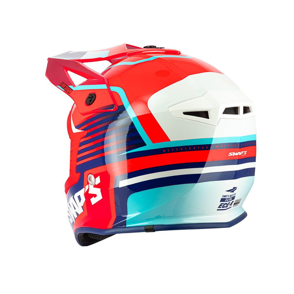 Casque SWAPS CROSS BLUR